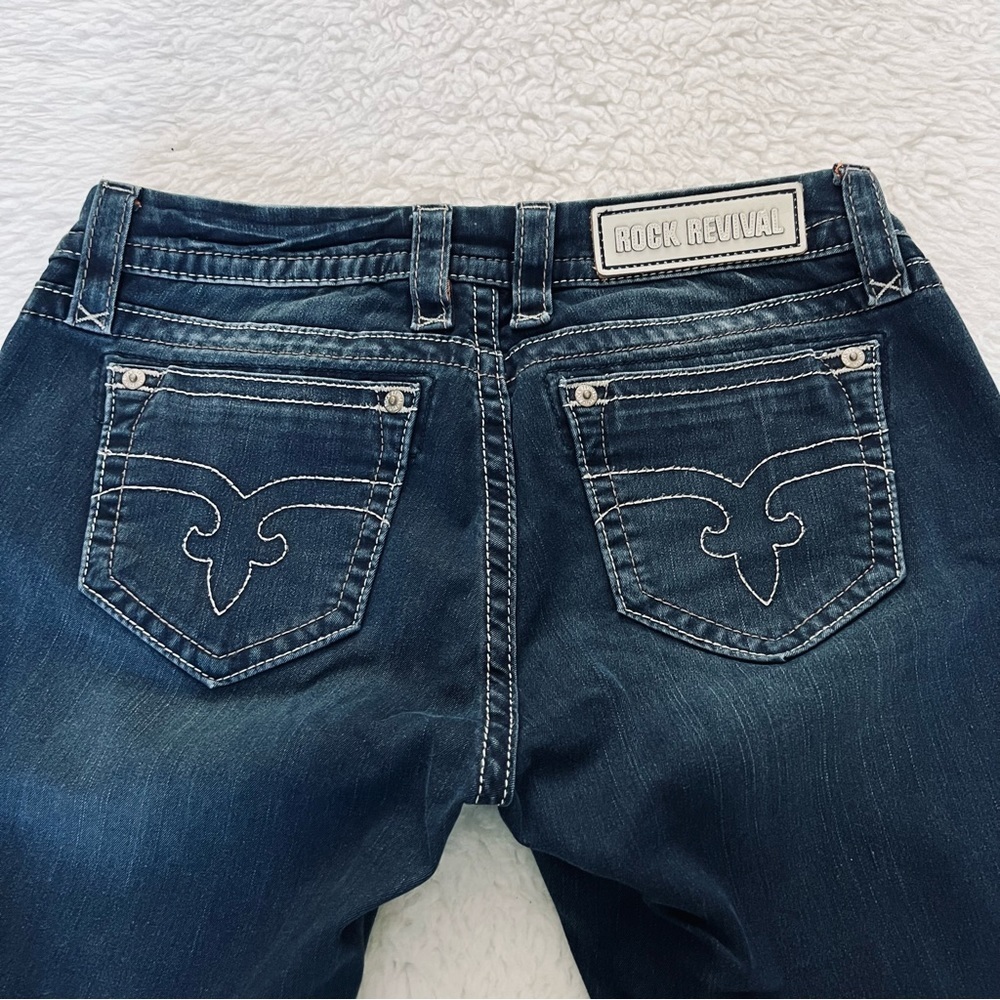Rock Revival Anabela Straight Stretchy Women’s Jeans Size 29